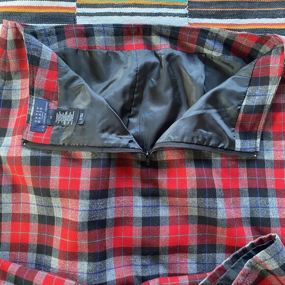 Vintage 90’s Crazy Horse Liz Claiborne Plaid Maxi Skirt. Size 14. Excellent! - Picture 9 of 10